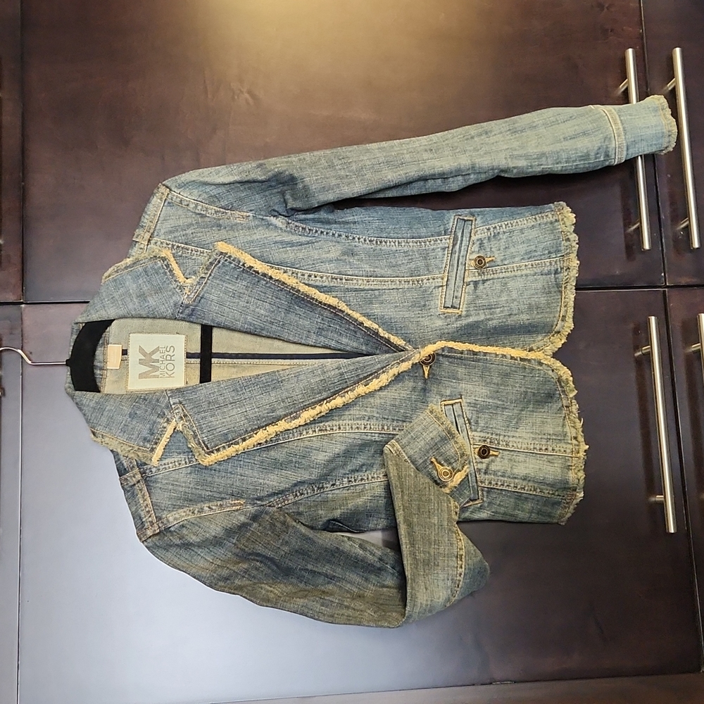 Michael Kors Fitted Jean Jacket size S